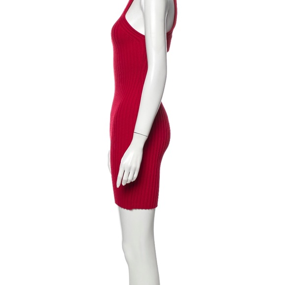 Alexander Wang Red Cutout Dress - Picture 2 of 3